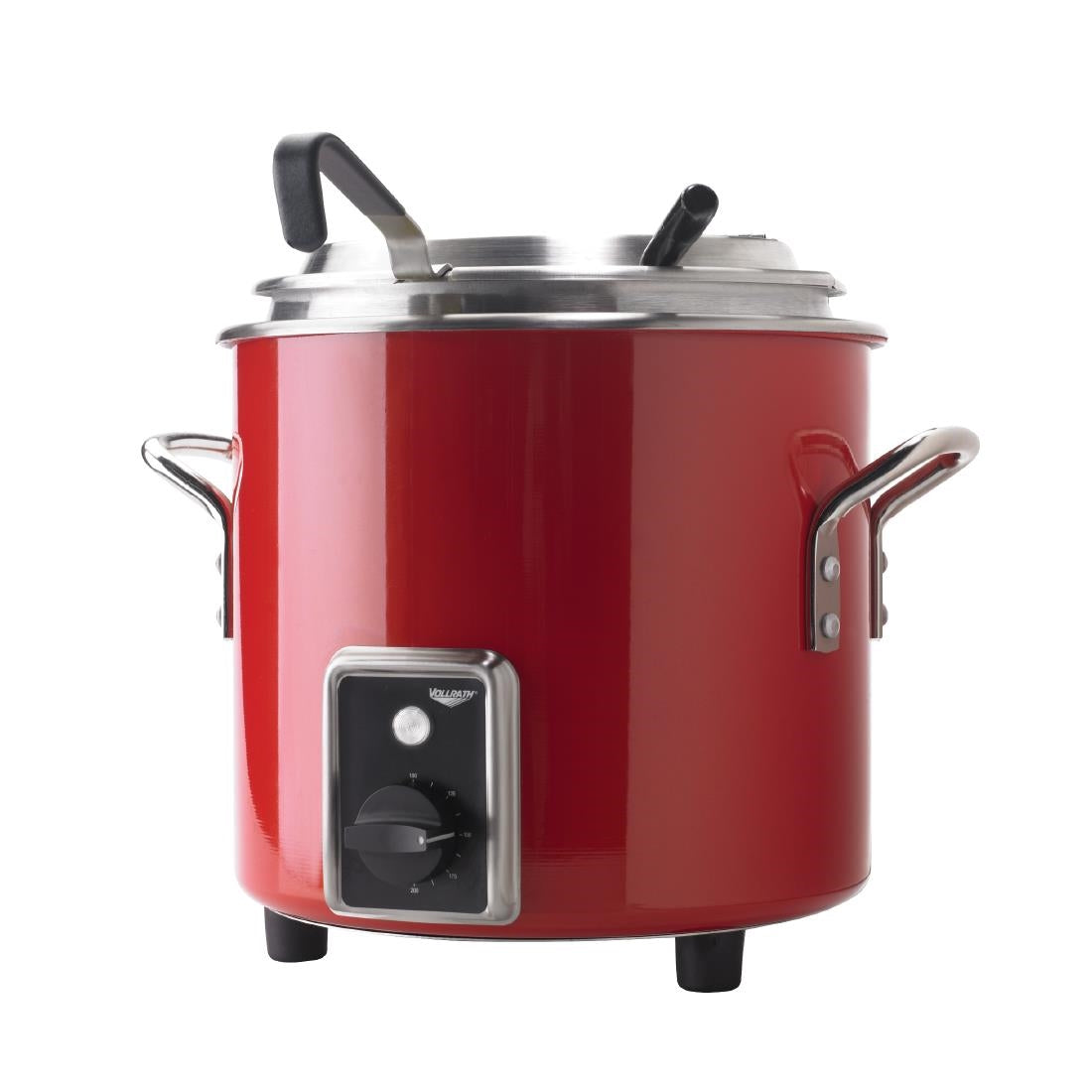 Vollrath Heat and Hold Retro Soup Kettle Red 7217455