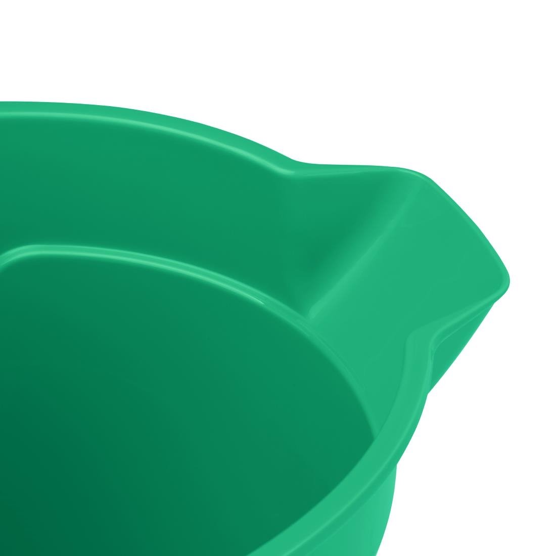 Jantex Green Graduated Bucket with Pouring Lip 10ltr