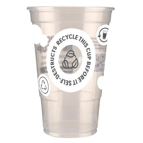 eGreen 2-in-1 Flexy Pint to Brim Glasses CE Marked (1000 Pack)