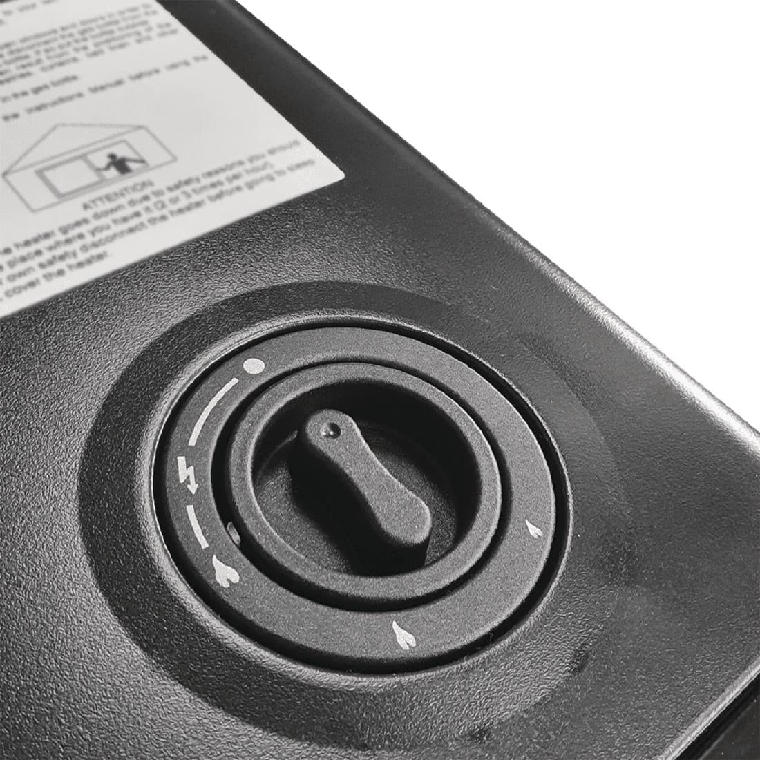 Lifestyle Black Catalytic Indoor Heater 505-111