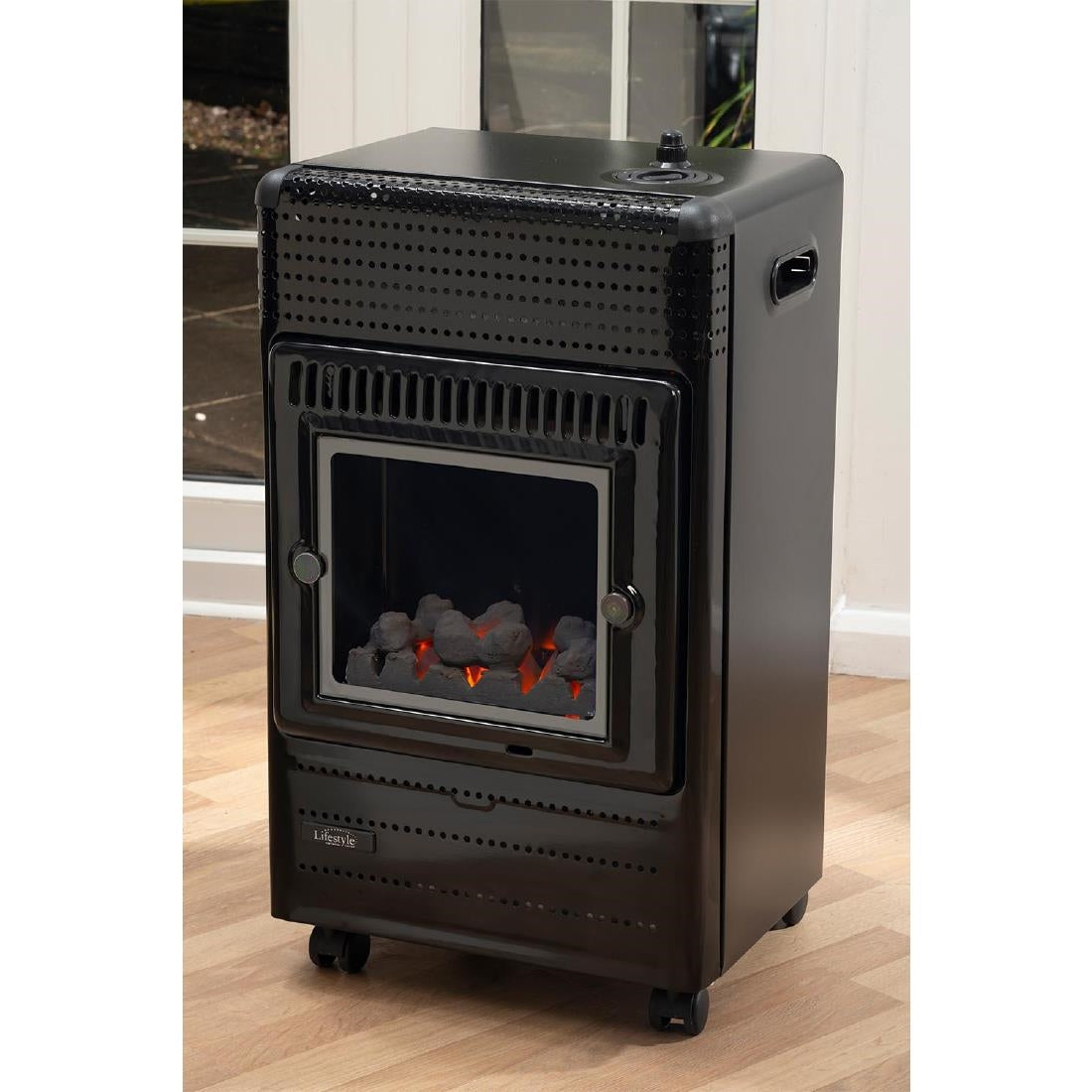 Lifestyle Living Flame Indoor Cabinet Heater 505-118