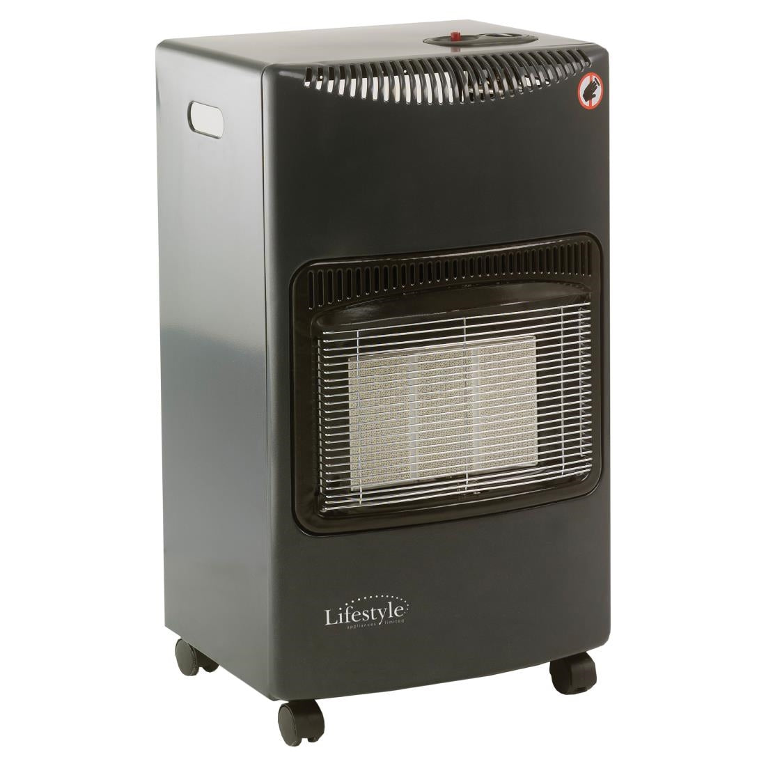 Lifestyle Seasons Warmth Grey Indoor Cabinet Heater 505-116