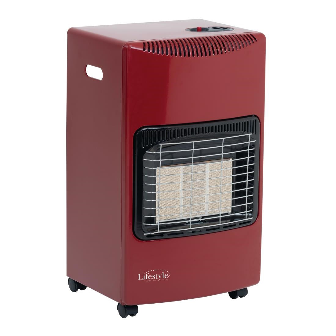 Lifestyle Seasons Warmth Red Indoor Cabinet Heater 505-121