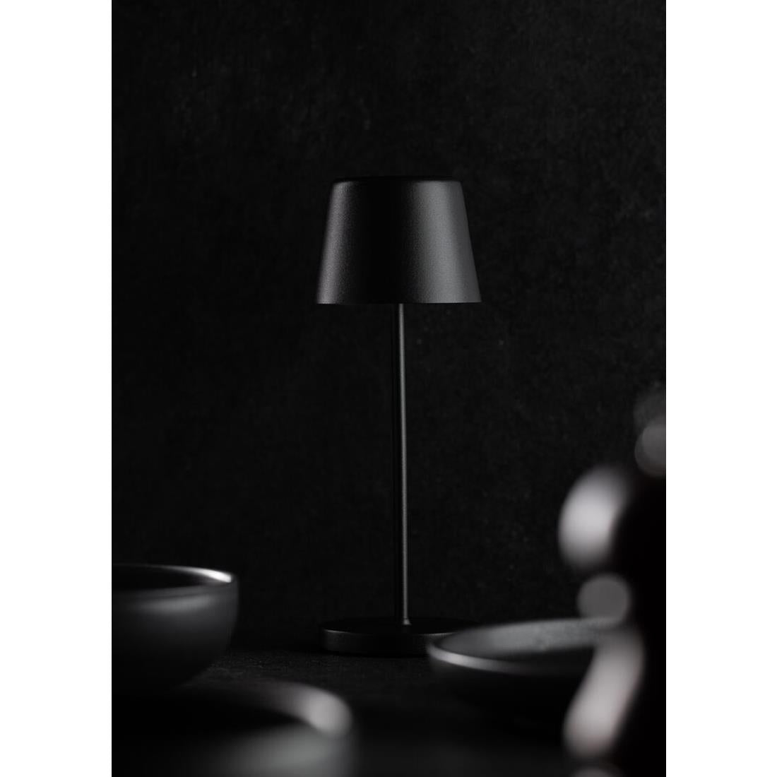 Utopia Bermuda Micro LED Cordless Table Lamp 210mm Black (6 Pack)