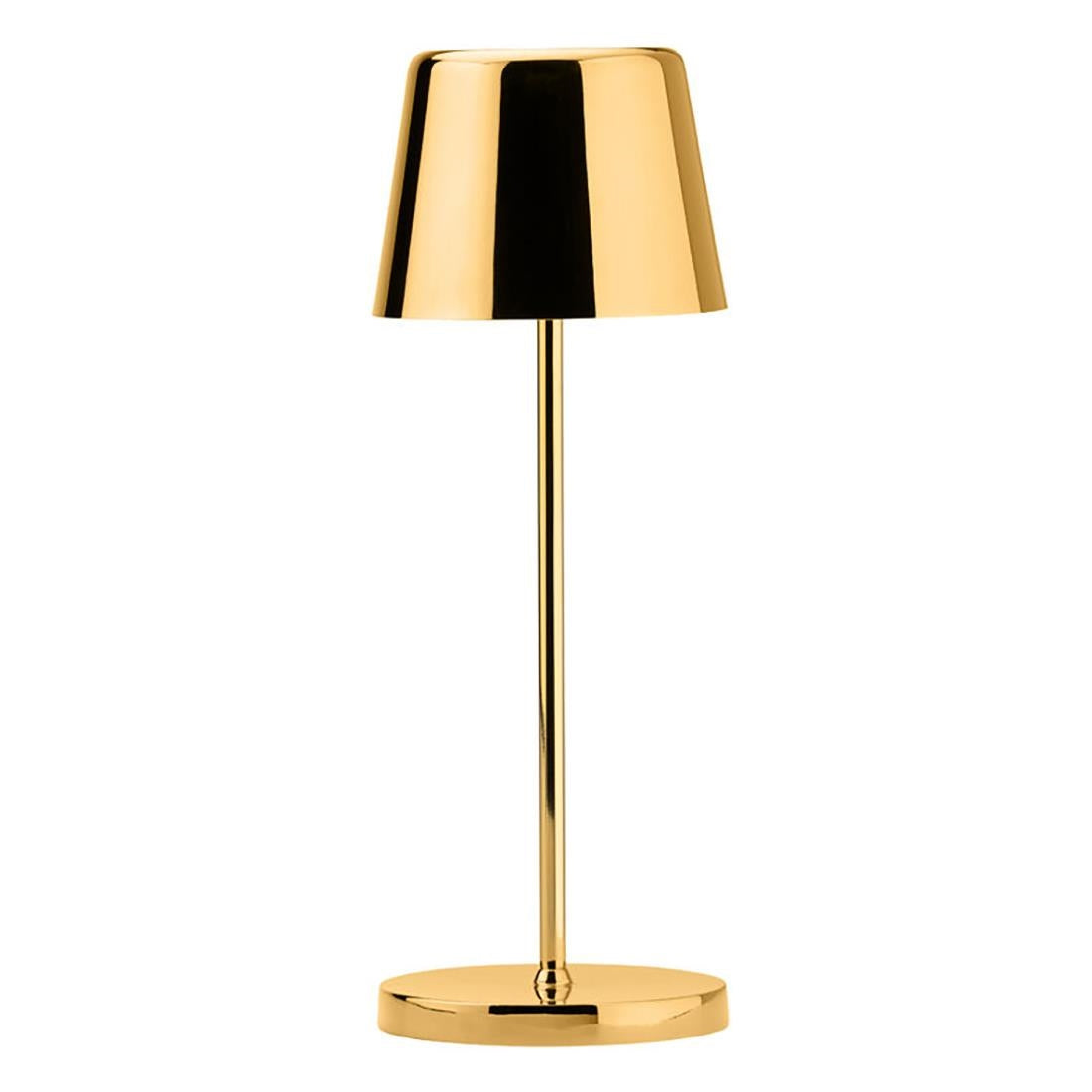 Utopia Bermuda Micro LED Cordless Table Lamp 210mm Gold (6 Pack)