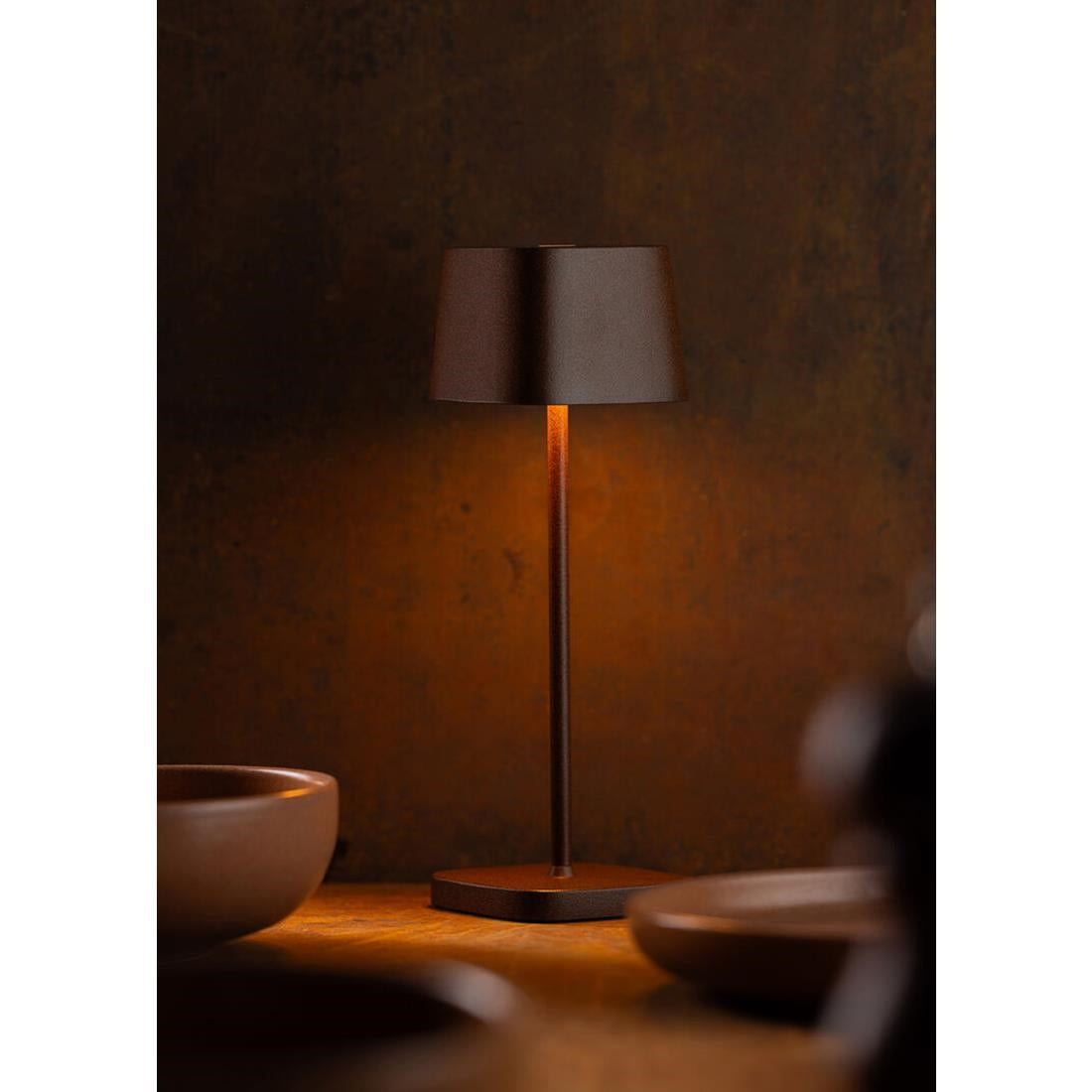 Utopia Montego LED Cordless Table Lamp 300mm Corten (6 Pack)