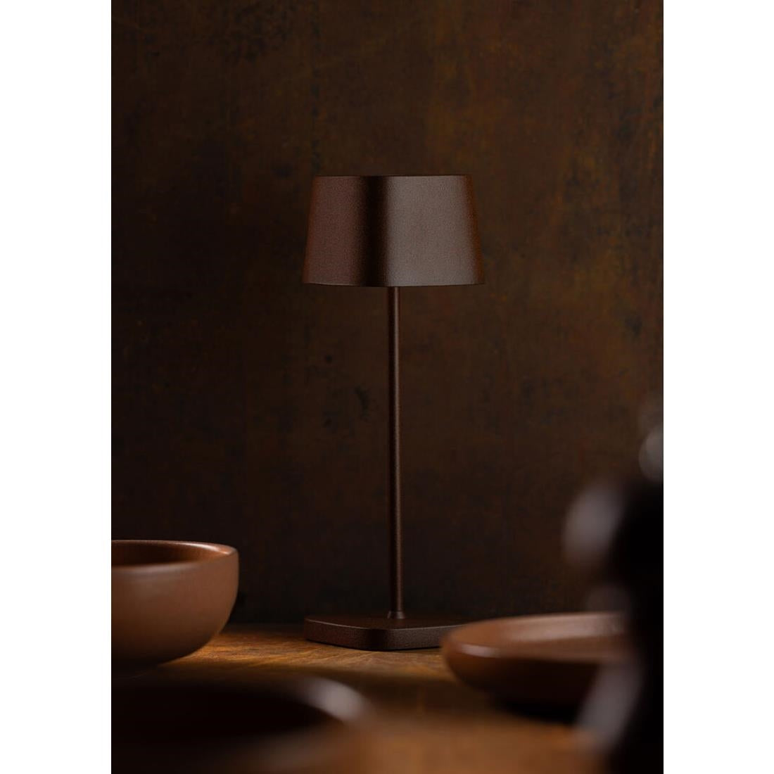 Utopia Montego LED Cordless Table Lamp 300mm Corten (6 Pack)