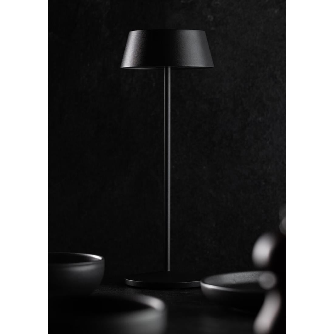Utopia Martinique LED Cordless Table Lamp 300mm Black (6 Pack)