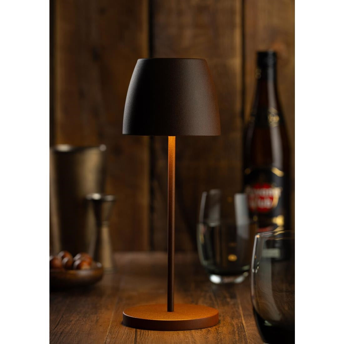 Utopia Montserrat LED Cordless Table Lamp 300mm Cocoa (6 Pack)