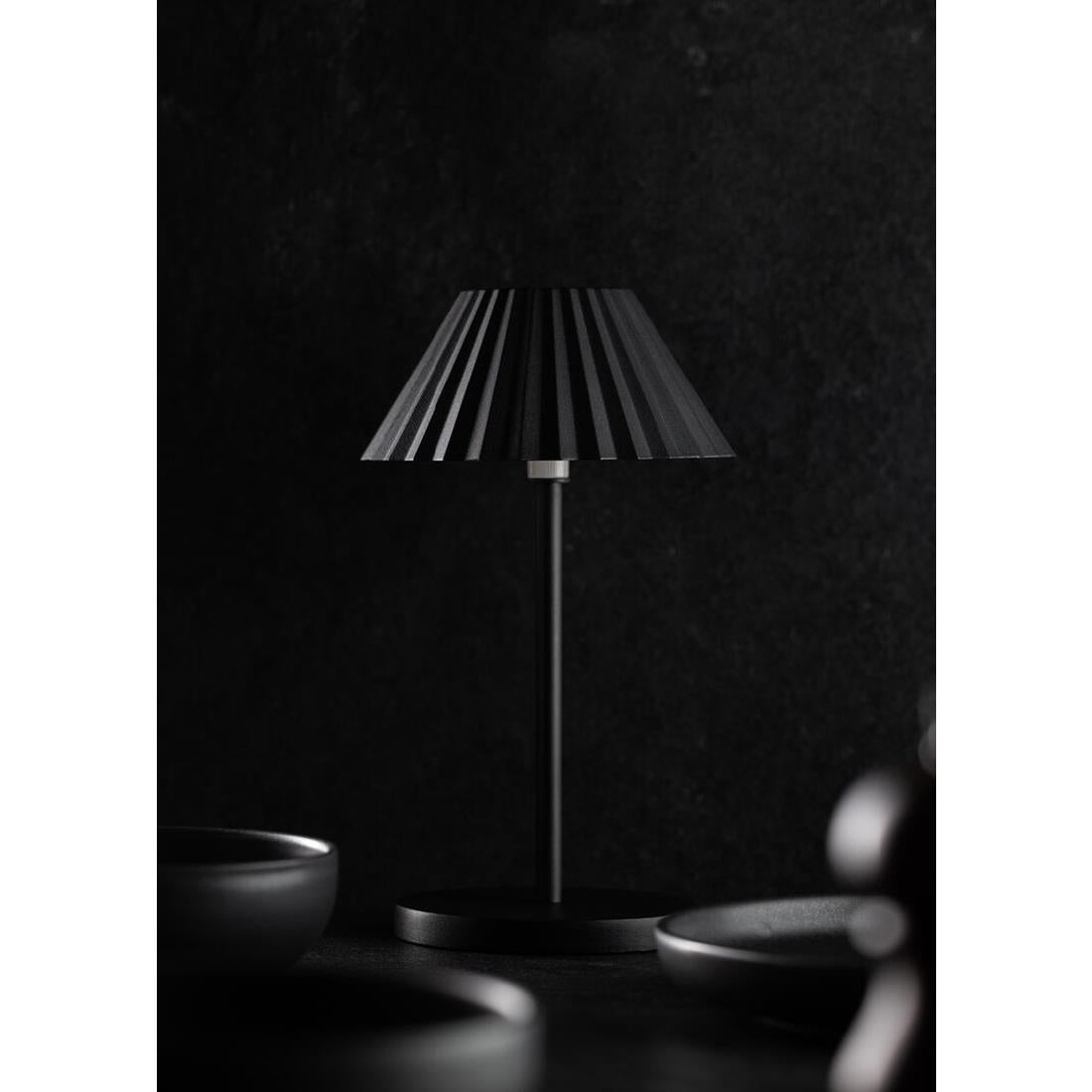 Utopia Aruba LED Cordless Table Lamp 230mm Black (6 Pack)
