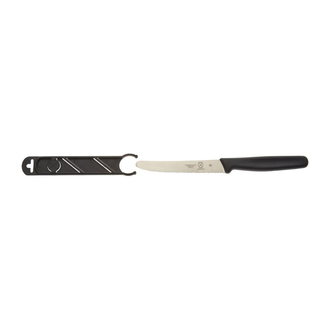 Mercer Culinary Rounded Tip Utility Knife Black 10.9cm