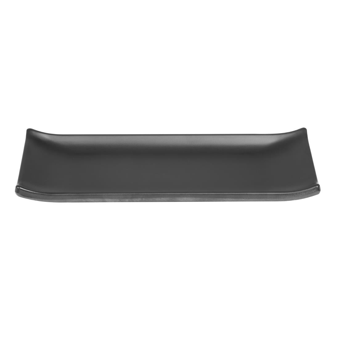 Olympia Kristallon Fusion Melamine Rectangular Plates Large 263mm (4 Pack)