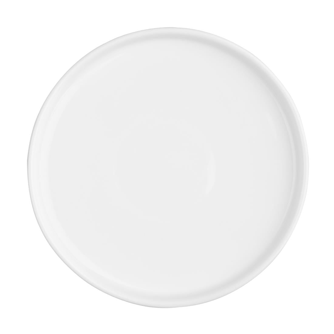 Olympia Whiteware Flat Round Plates 210mm (6 Pack)