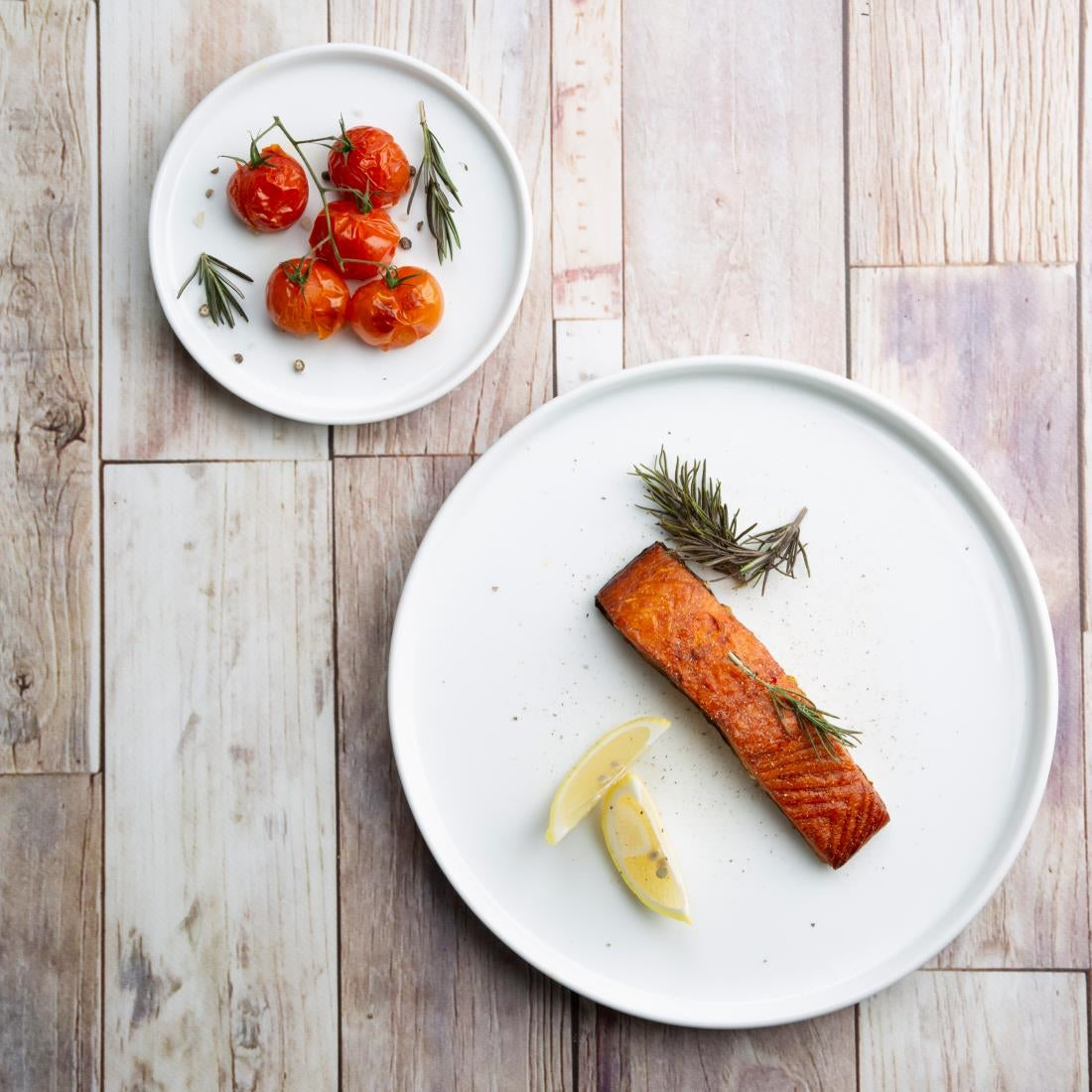 Flat Round Plates