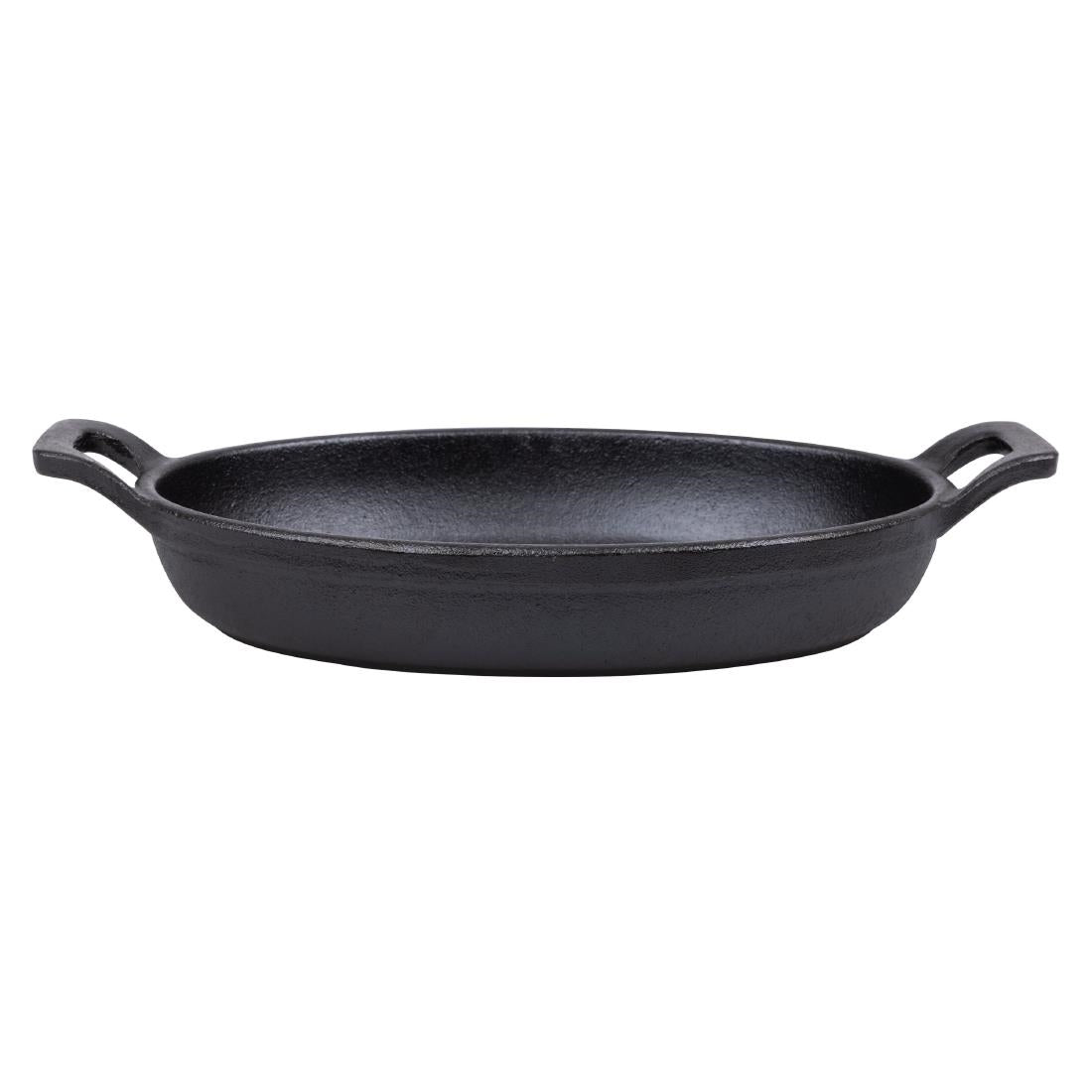 Olympia Cast Iron Oval Eared Dish 180x120mm