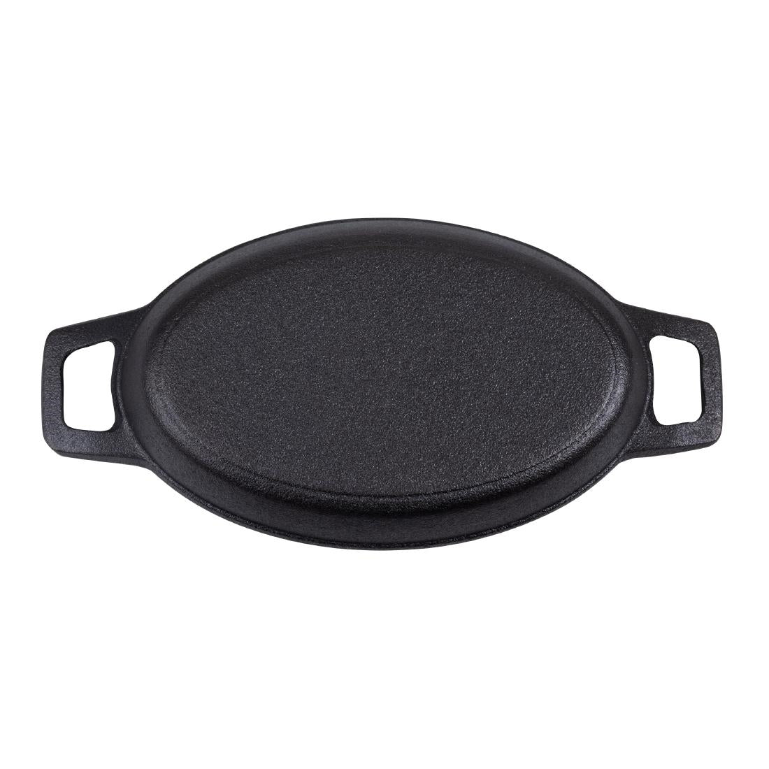 Olympia Cast Iron Oval Eared Dish 150x100mm