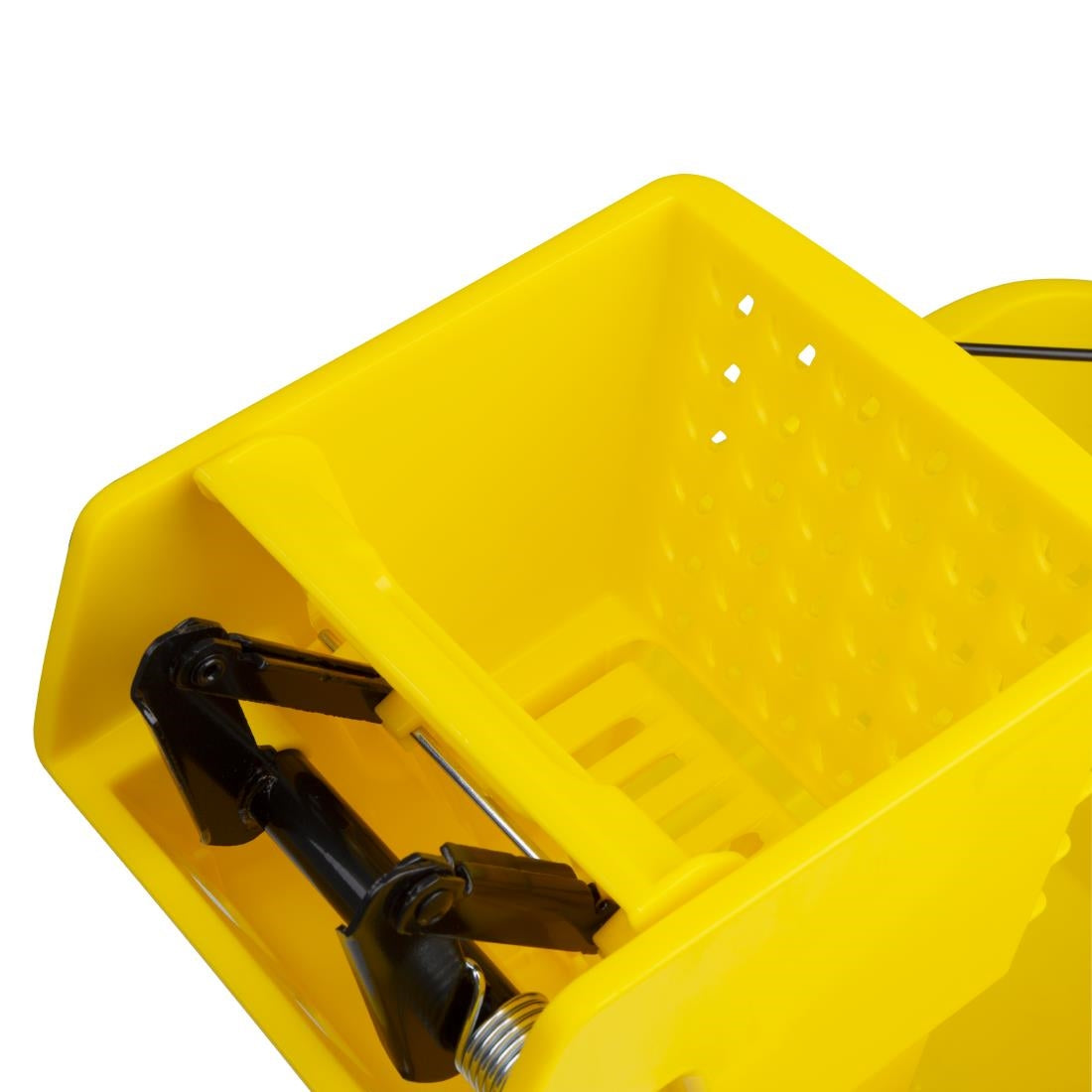Jantex 25Ltr Mop Bucket with Foot Pedal Release Yellow