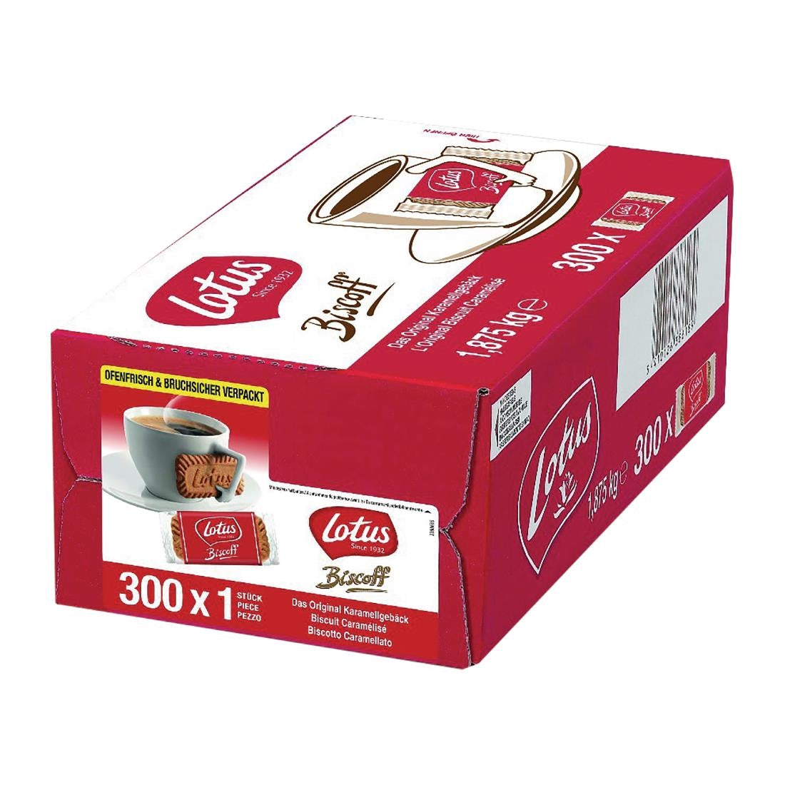 Lotus Biscoff Caramelised Biscuits (300 Pack)