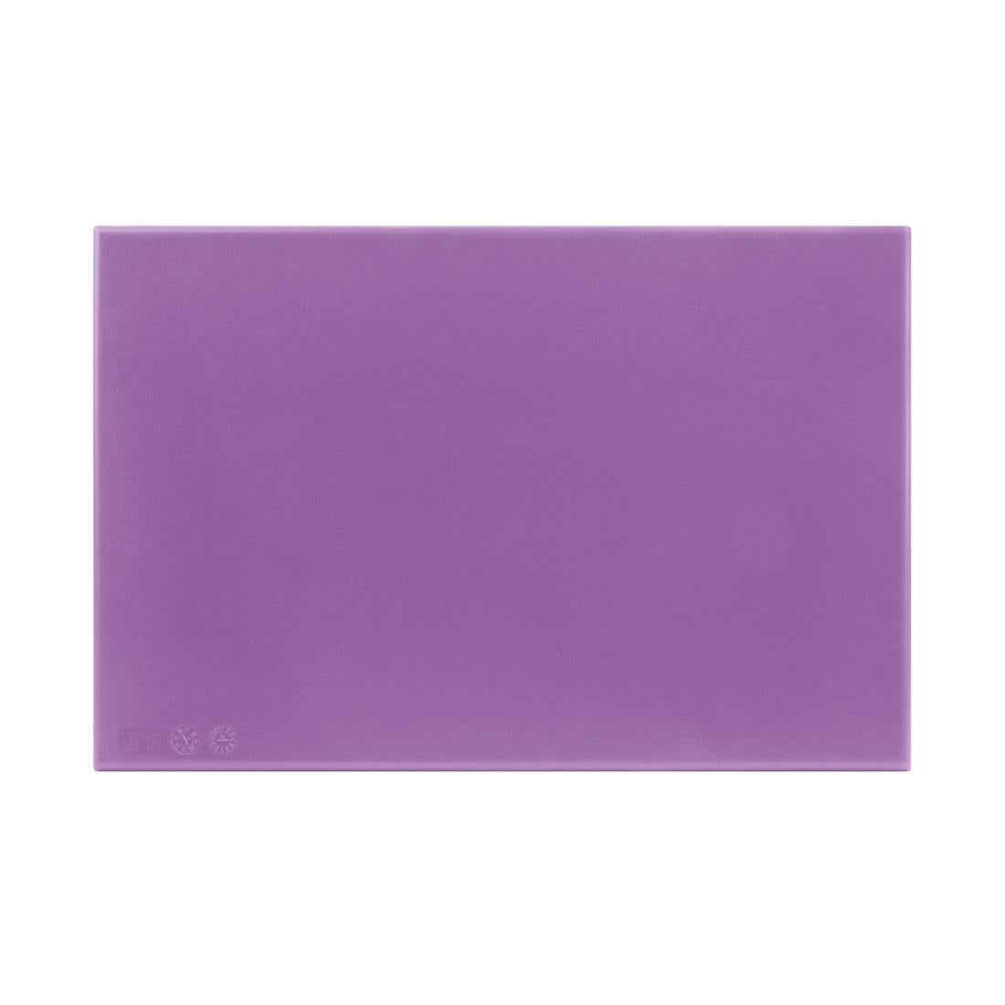 Hygiplas High Density Purple Chopping Board 450x300x12mm