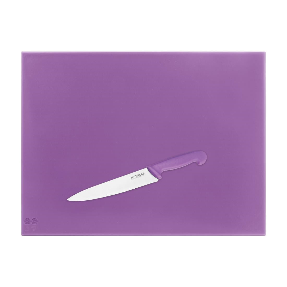 Hygiplas High Density Purple Chopping Board 600x450x12mm