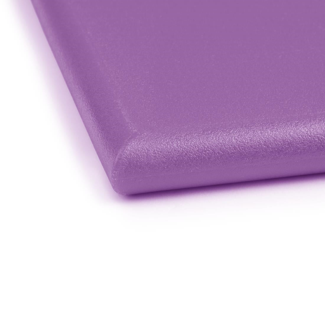 Hygiplas High Density Purple Chopping Board Large 600x450x25mm