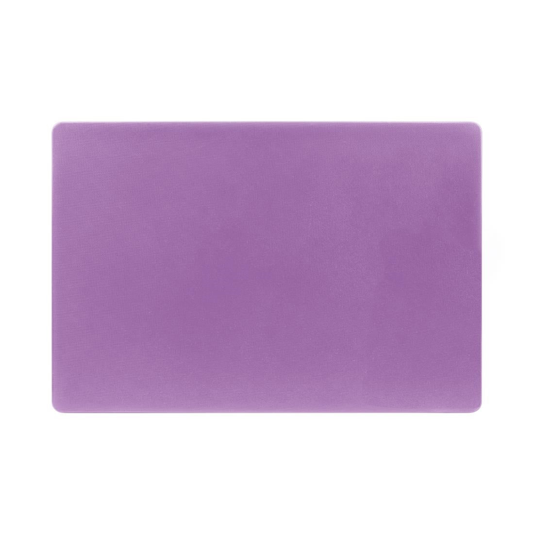 Hygiplas Low Density Purple Chopping Board 450x300x20mm