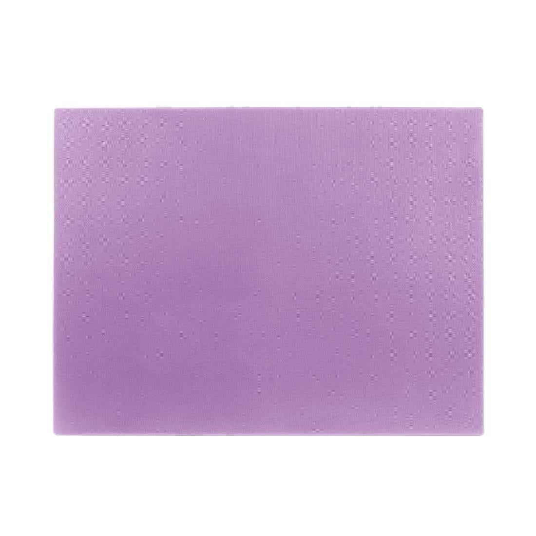 Hygiplas Low Density Purple Chopping Board 600x450x10mm
