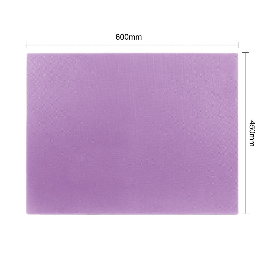 Hygiplas Low Density Purple Chopping Board 600x450x10mm