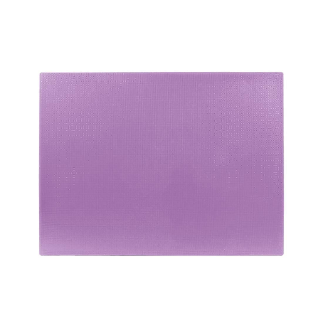 Hygiplas Low Density Purple Chopping Board 600x450x20mm