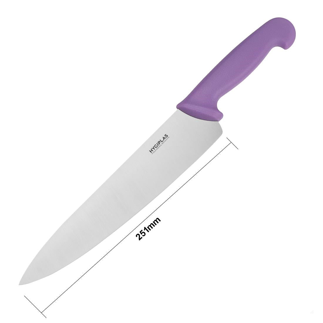 Hygiplas Cooks Knife Purple 25cm