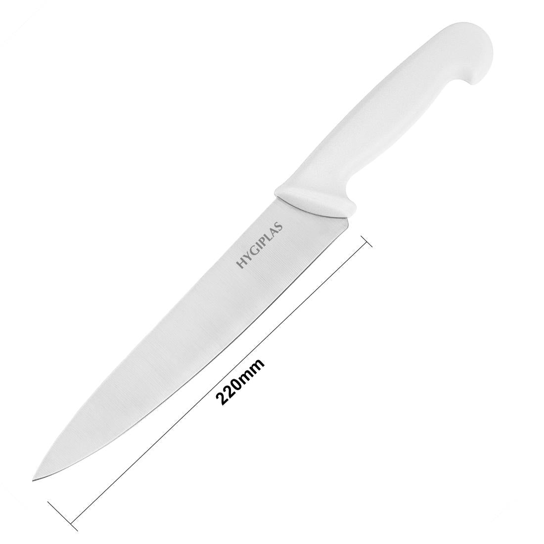 Hygiplas Cooks Knife White 21.8cm