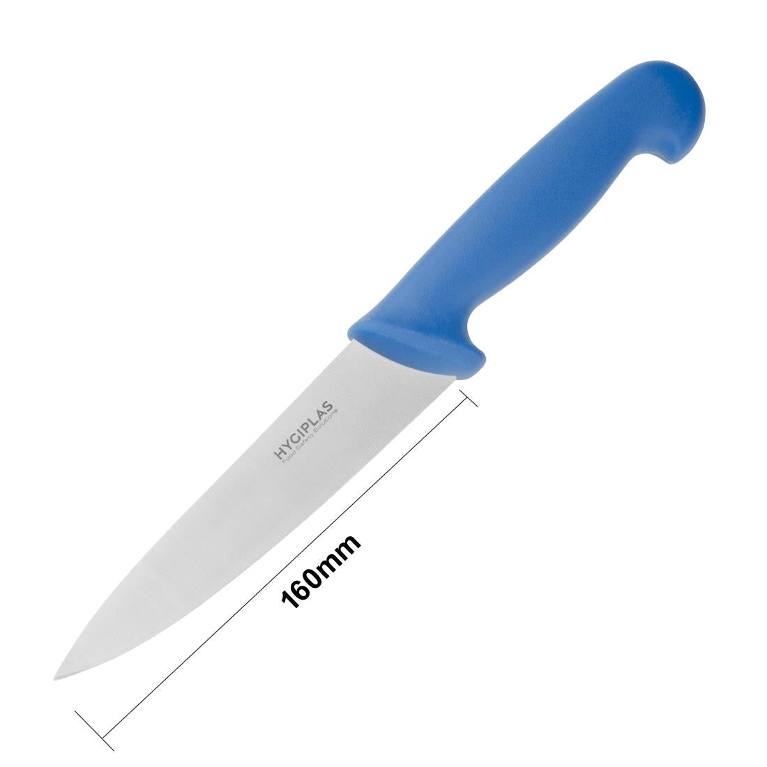 Hygiplas Cooks Knife Blue 16cm