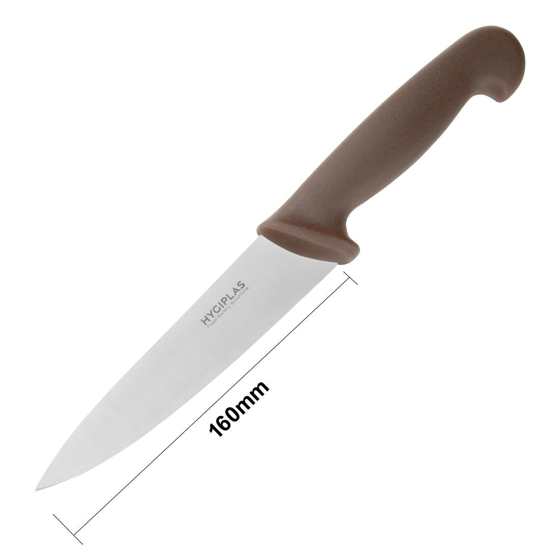 Hygiplas Cooks Knife Brown 16cm