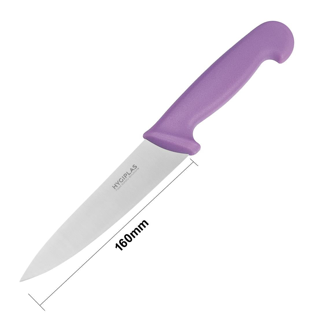 Hygiplas Cooks Knife Purple 16cm