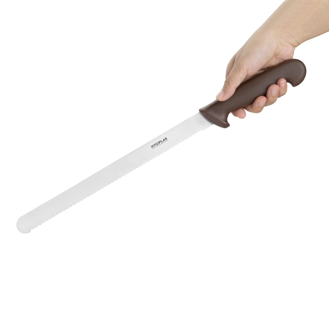Hygiplas Serrated Slicer Brown 30cm