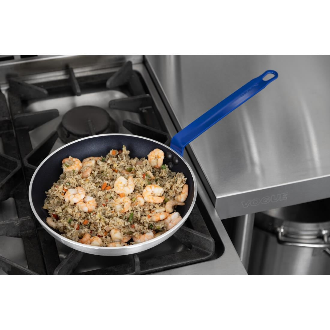 Hygiplas Aluminium Non-stick Teflon Platinum Plus Frying Pan Blue 28cm