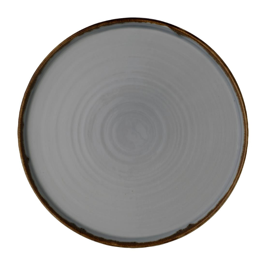 Dudson Harvest Walled Plates Grey 260mm (6 Pack)