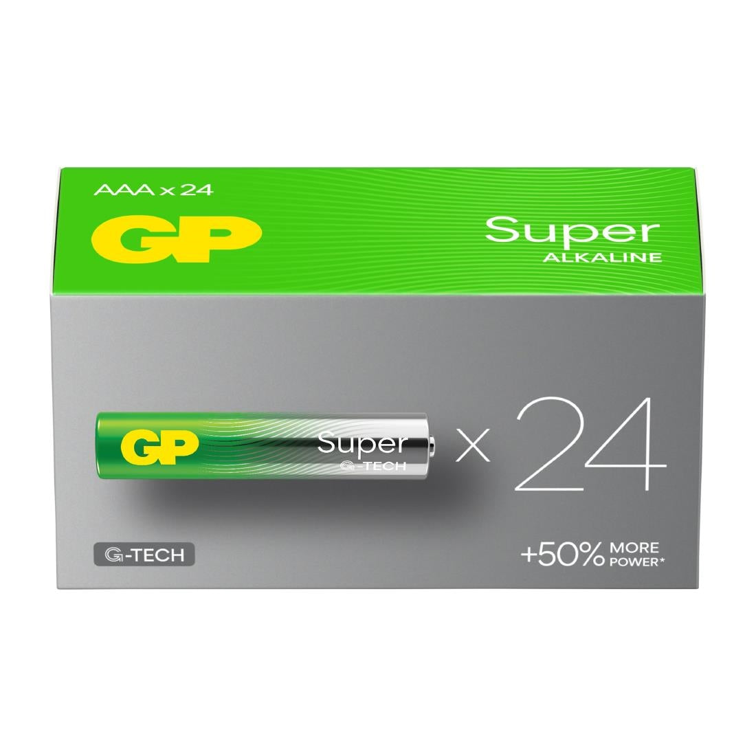 GP Super G-Tech Battery AAA (24 Pack)