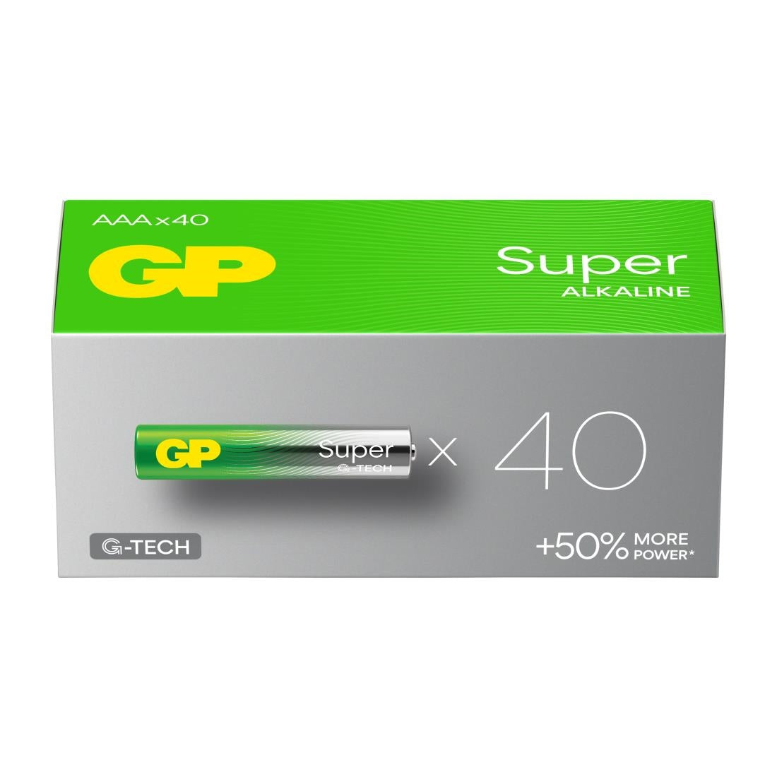 GP Super G-Tech Battery AAA (40 Pack)