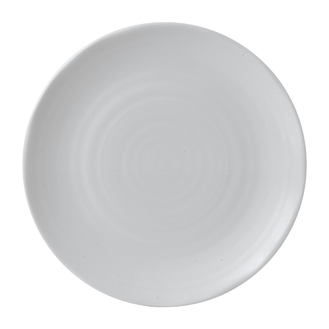 Dudson White Organic Coupe Plates 230mm (12 Pack)