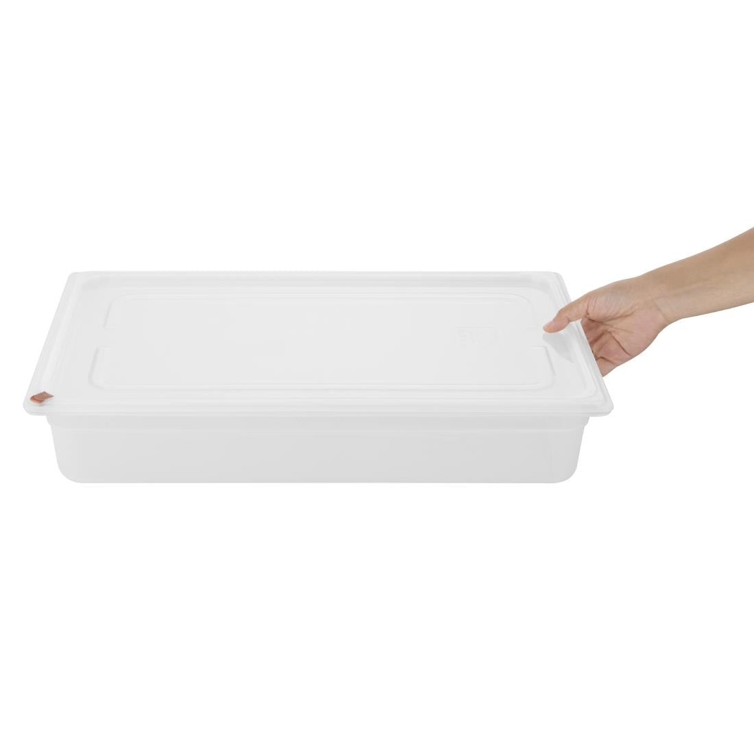 Hygiplas Click Polypropylene 1/1 Gastronorm Tray 100mm (2 Pack)