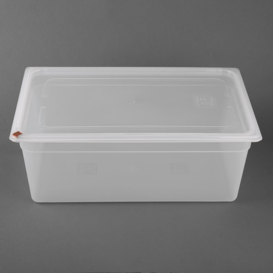 Hygiplas Click Polypropylene 1/1 Gastronorm Tray 200mm (2 Pack)