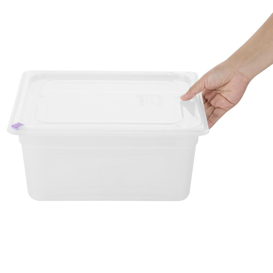 Hygiplas Click Polypropylene 1/2 Gastronorm Tray 150mm (4 Pack)