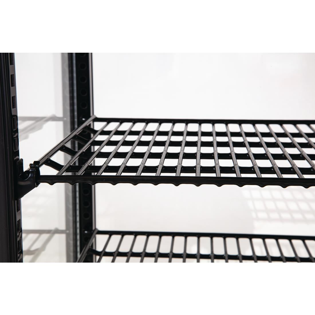 Polar C-Series Energy Efficient Display Fridge Black 68Ltr