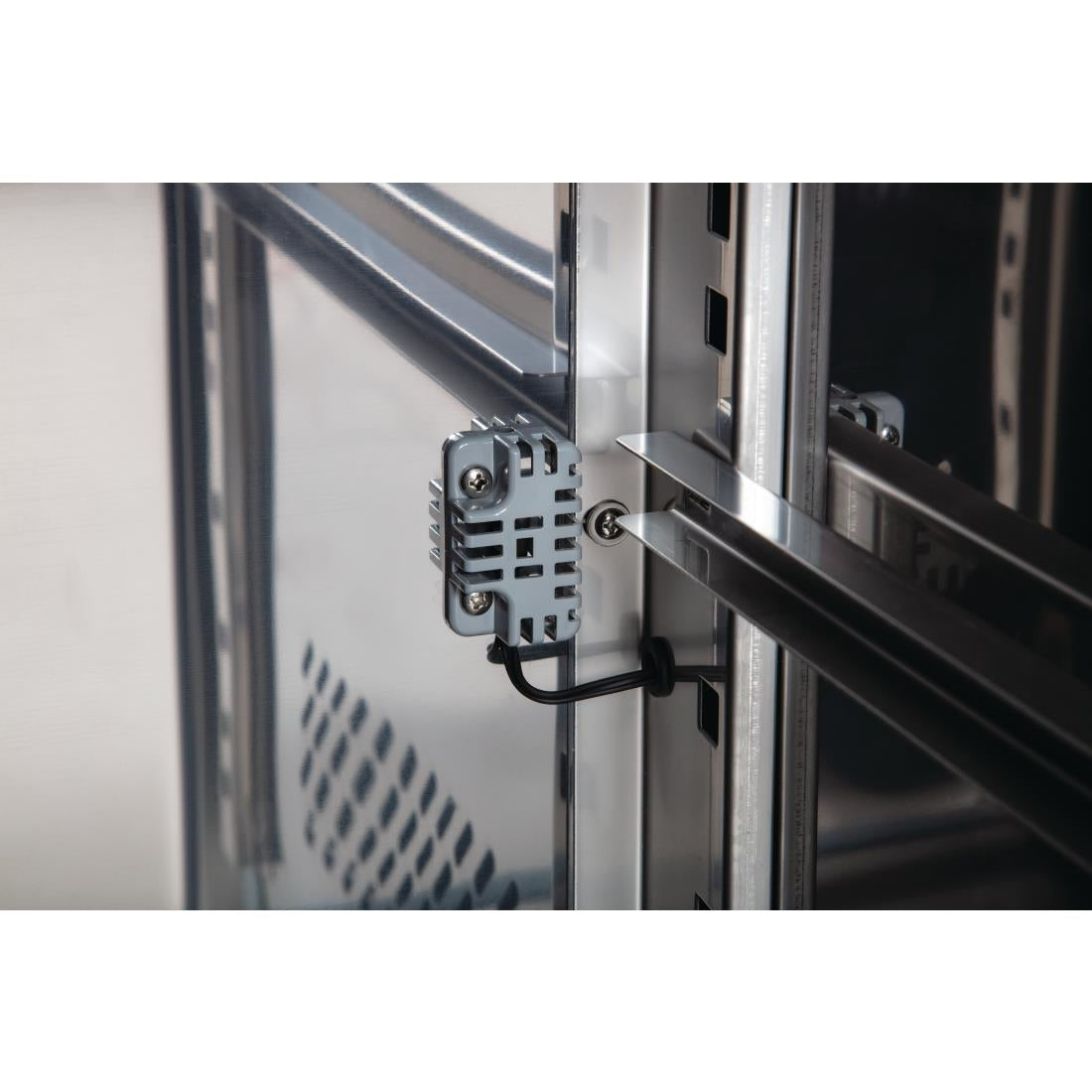 Polar U-Series Slimline Triple Door Counter Fridge 339Ltr