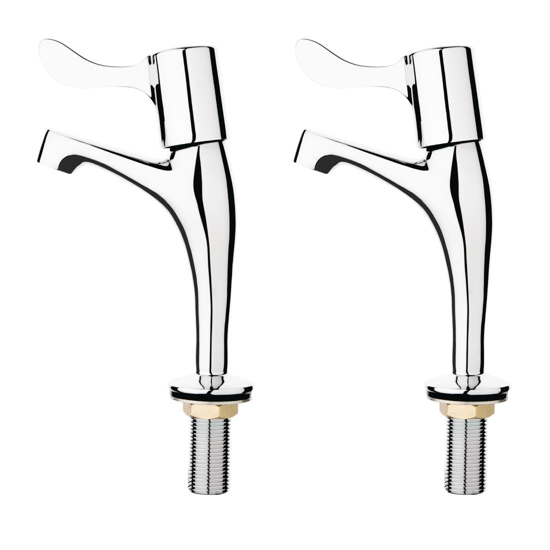 Vogue Basin Pillar Lever Taps (2 Pack)