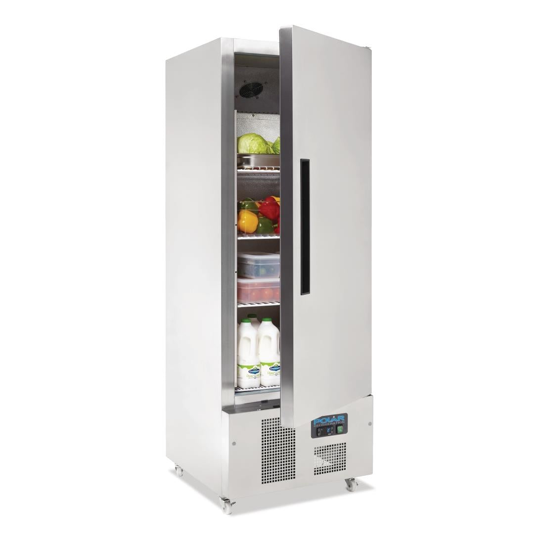 Polar G-Series Upright Slimline Fridge 440Ltr