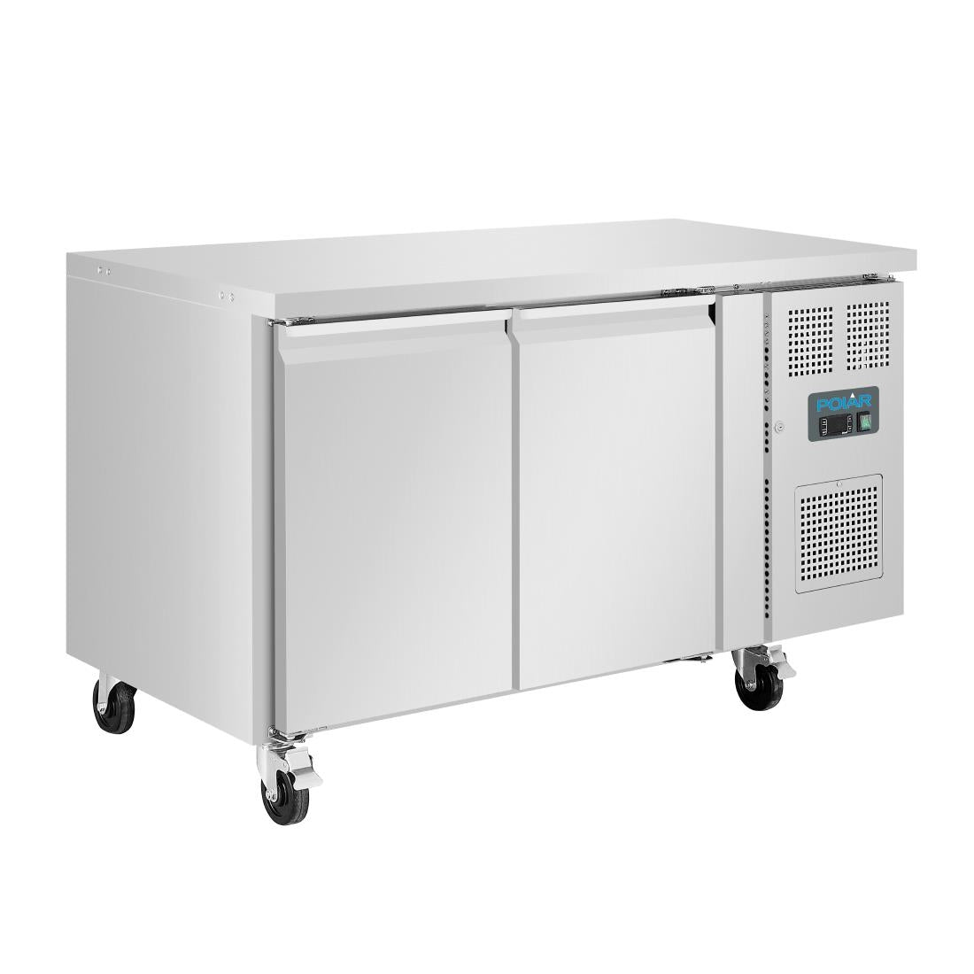 Polar U-Series Double Door Counter Freezer 282Ltr
