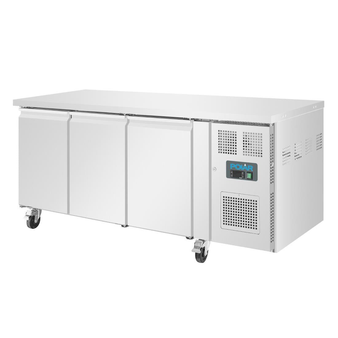 Polar U-Series Triple Door Counter Freezer 417Ltr
