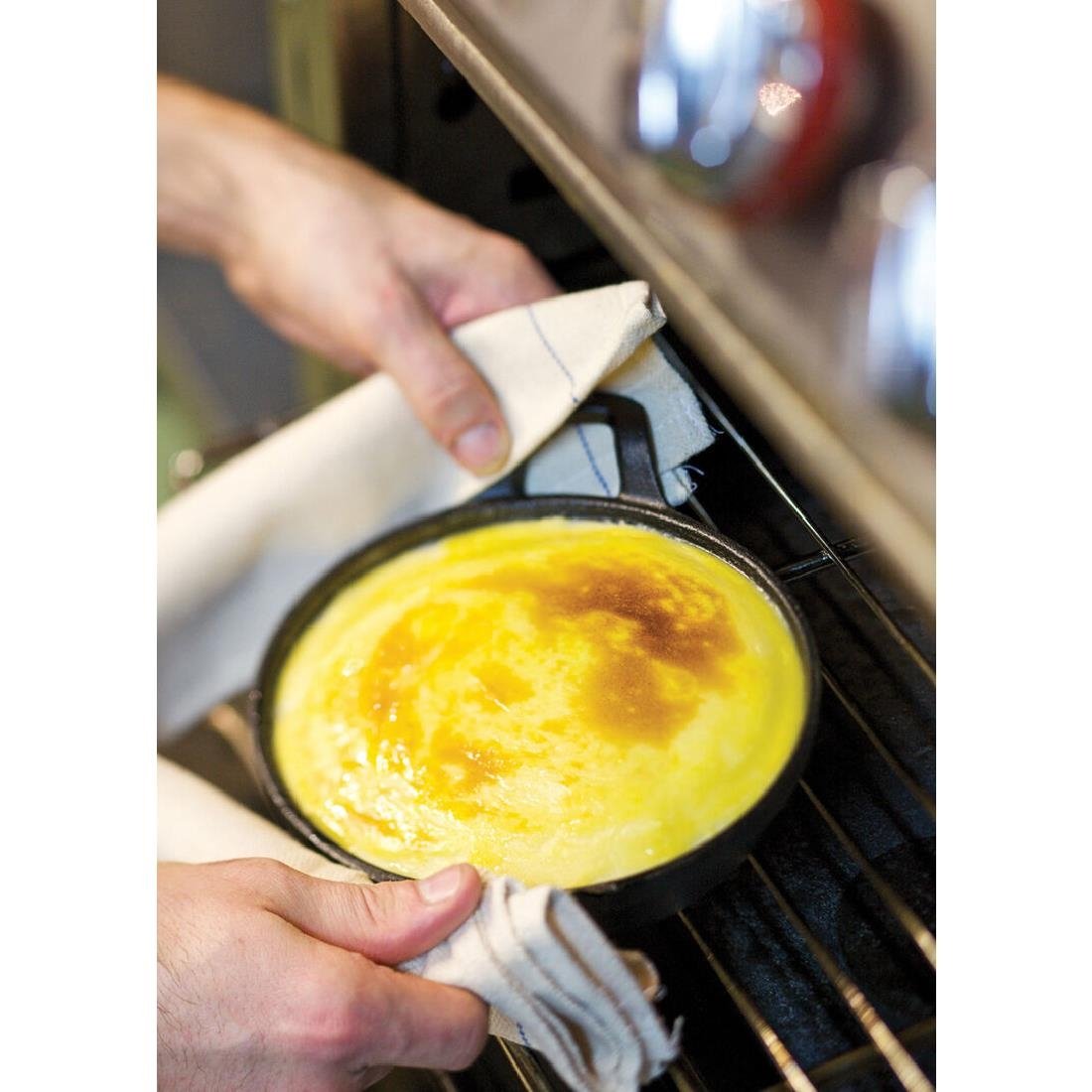 Utopia Cast Iron Round Eared Dishes (6 Pack)